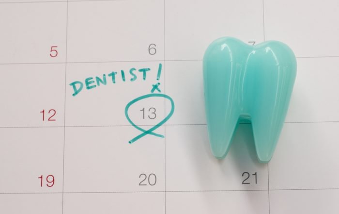 A,Note,Of,A,Dentist,Appointment,On,A,Calendar